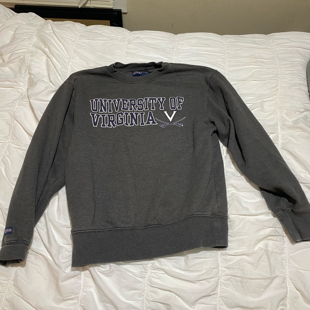 University of Virginia crew neck hoodie
